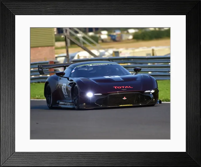 Framed Print : CM25 5075 Gleb Stepanov and Stephen Tomkins, Aston Martin Vulcan