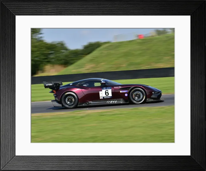 Framed Print : CM25 4509 Gleb Stepanov and Stephen Tomkins, Aston Martin Vulcan