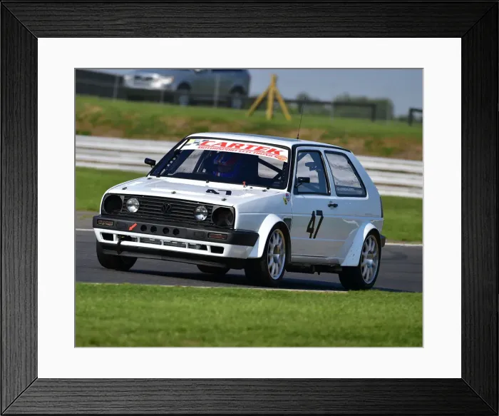 Framed Print : CM25 4249 Richard Cooke, Simon Verschueren, VW Golf GTi Mk2 Framed Print : CM25 4249 Richard Cooke, Simon Verschueren, VW Golf GTi Mk2