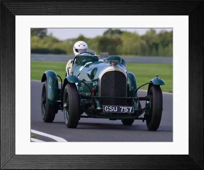 Framed Print : CJ7 4591 Clive Morley, Bentley 3-4