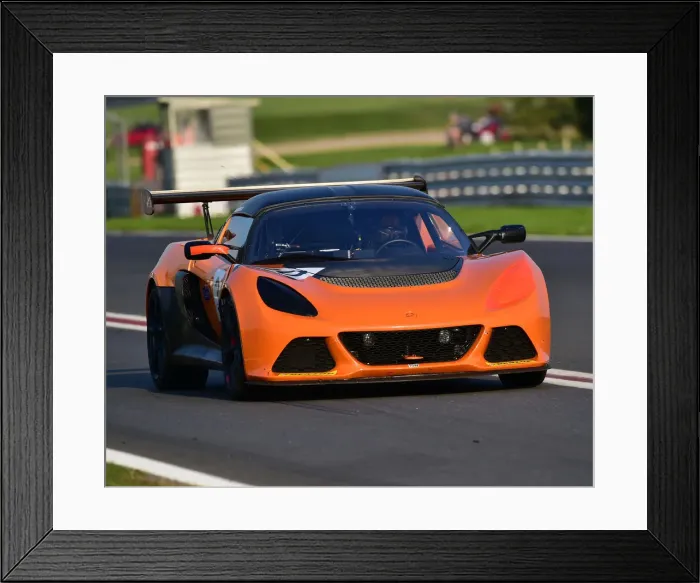 Framed Print : CM25 5090 Chris Griffin, Lotus Exige V6 Cup R
