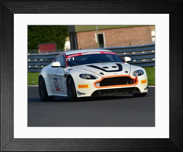 Framed Print : CM25 5062 Chris Murphy, Aston Martin GT4 Framed Print : CM25 5062 Chris Murphy, Aston Martin GT4