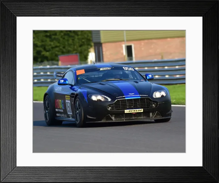 Framed Print : CM25 5067 Peter Montague, Zak Mercer, Aston Martin GT4 Framed Print : CM25 5067 Peter Montague, Zak Mercer, Aston Martin GT4