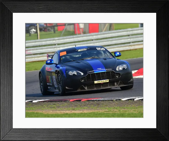 Framed Print : CM25 4975 Peter Montague, Zak Mercer, Aston Martin GT4 Framed Print : CM25 4975 Peter Montague, Zak Mercer, Aston Martin GT4