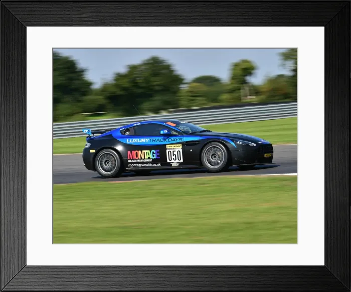 Framed Print : CM25 4475 Peter Montague, Zak Mercer, Aston Martin GT4 Framed Print : CM25 4475 Peter Montague, Zak Mercer, Aston Martin GT4