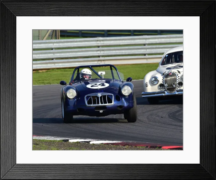 Framed Print : CM25 4909 Bob Lines, MG A Roadster Framed Print : CM25 4909 Bob Lines, MG A Roadster