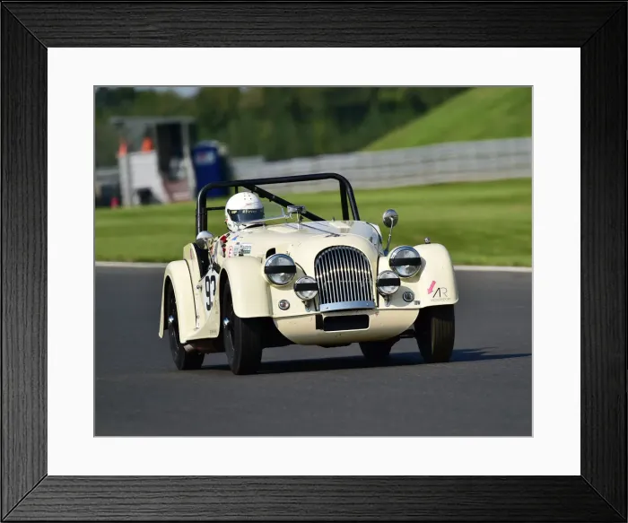 Framed Print : CM25 4396 David Wenman, Morgan Plus 4 Framed Print : CM25 4396 David Wenman, Morgan Plus 4