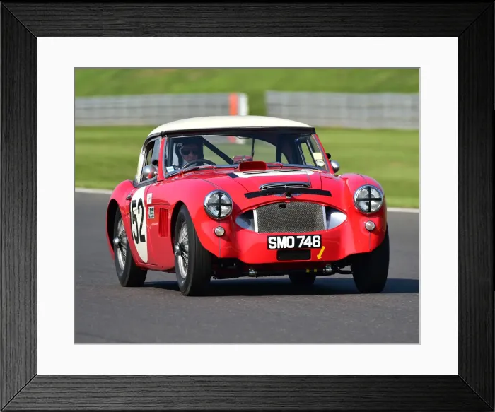 Framed Print : CM25 4362 Martyn Corfield, Austin Healey 3000 Framed Print : CM25 4362 Martyn Corfield, Austin Healey 3000