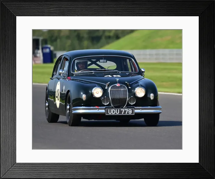 Framed Print : CM25 4355 Tom Butterfield, Jaguar Mk1 Framed Print : CM25 4355 Tom Butterfield, Jaguar Mk1