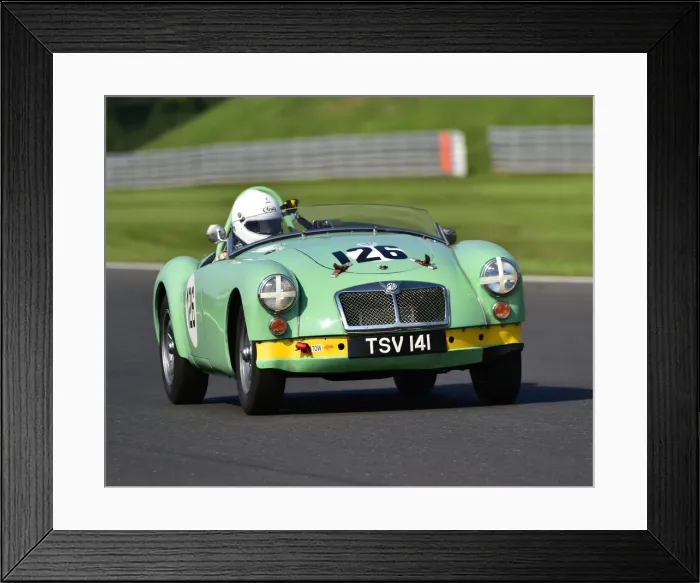 Framed Print : CM25 4353 Mark Ellis, MG A TC Framed Print : CM25 4353 Mark Ellis, MG A TC