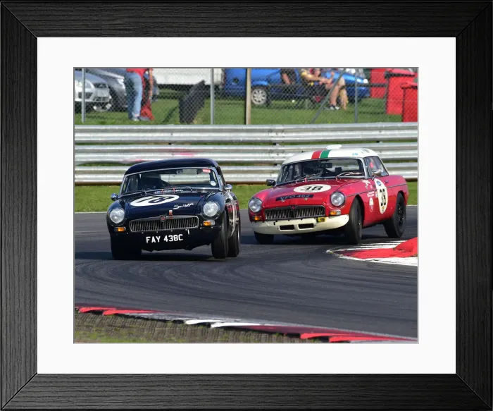 Framed Print : CM25 4854 David Russell Wilks, MG B, Paul Latimer, MG B Framed Print : CM25 4854 David Russell Wilks, MG B, Paul Latimer, MG B