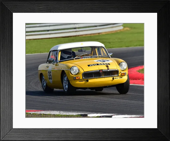 Framed Print : CM25 4766 Tim Greenhill, Tim Goss, MG B Framed Print : CM25 4766 Tim Greenhill, Tim Goss, MG B