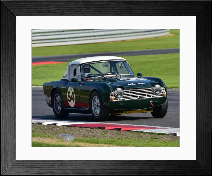 Framed Print : CM25 4819 Steve Bolderson, Triumph TR4 Framed Print : CM25 4819 Steve Bolderson, Triumph TR4
