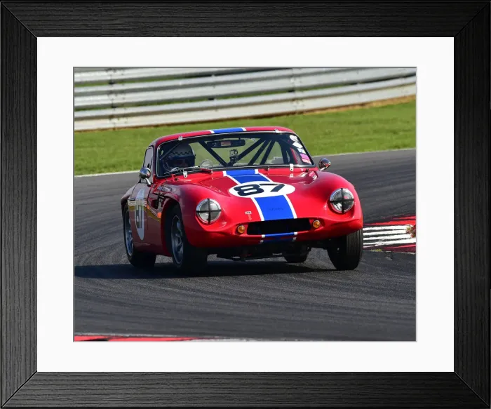 Framed Print : CM25 4764 Mark Ashworth, TVR Grantura Mk III Framed Print : CM25 4764 Mark Ashworth, TVR Grantura Mk III
