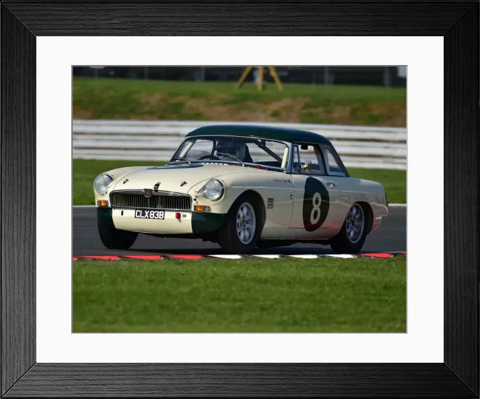 Framed Print : CM25 4311 David Keers Trafford, MG B
