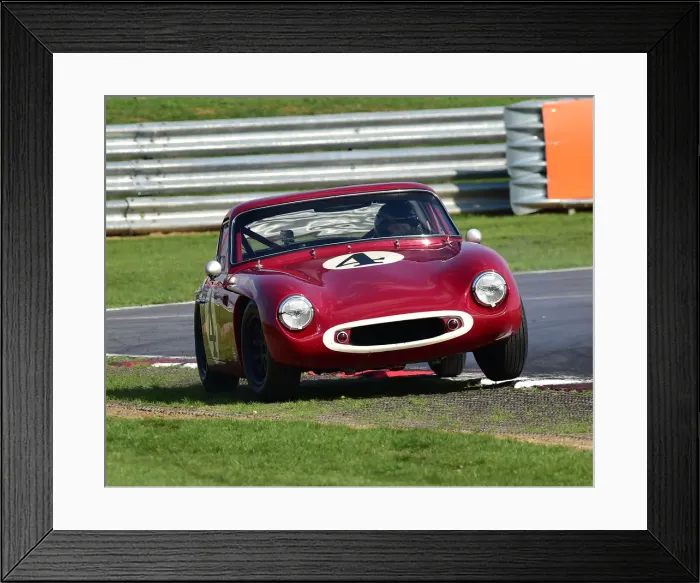 Framed Print : CM25 4837 Will Penrose, TVR Grantura Mk III