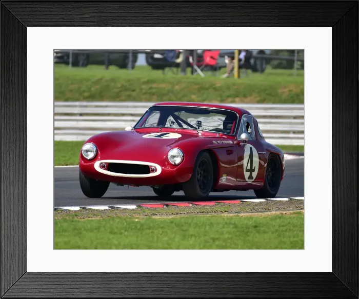 Framed Print : CM25 4310 Will Penrose, TVR Grantura Mk III