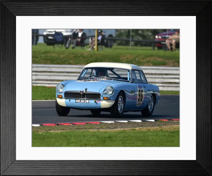 Framed Print : CM25 4323 Nigel Brain, MG B Framed Print : CM25 4323 Nigel Brain, MG B