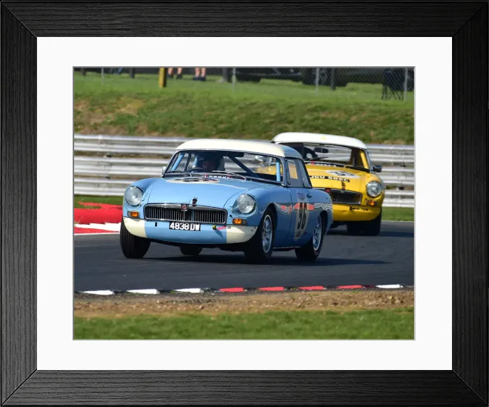 Framed Print : CM25 4298 Nigel Brain, MG B Framed Print : CM25 4298 Nigel Brain, MG B