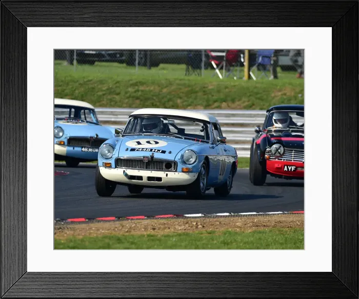 Framed Print : CM25 4296 Dave Eales, Vince, MG B Framed Print : CM25 4296 Dave Eales, Vince, MG B