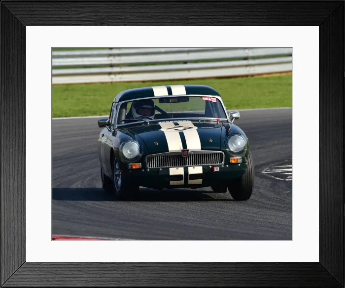 Framed Print : CM25 4779 Mike Lillywhite, MG B Framed Print : CM25 4779 Mike Lillywhite, MG B