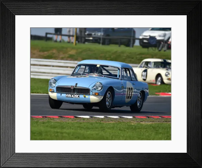 Framed Print : CM25 4316 Edward Kennelly, MG B Framed Print : CM25 4316 Edward Kennelly, MG B