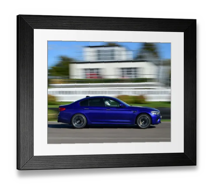 Framed Print : CM26 0012 Matt Prior, BMW M5 Framed Print : CM26 0012 Matt Prior, BMW M5