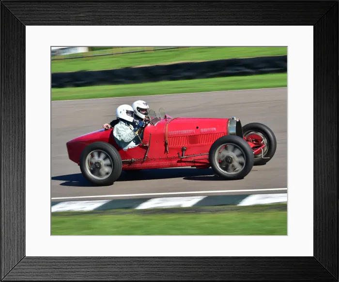 Framed Print : CM25 9802 John Horton, Bugatti T35B Framed Print : CM25 9802 John Horton, Bugatti T35B