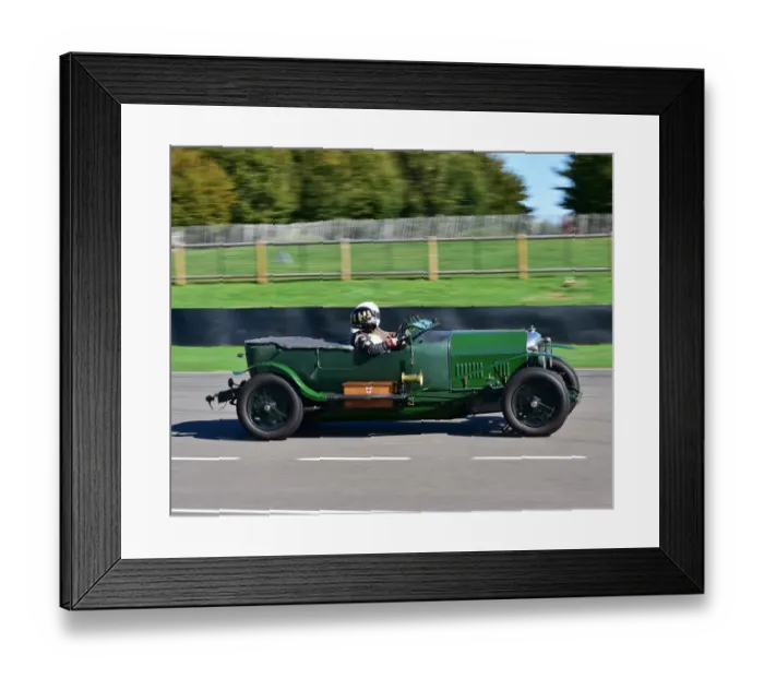 Framed Print : CM25 9730 Philip Strickland, Bentley VDP Long Chassis 3 Litre Tourer Framed Print : CM25 9730 Philip Strickland, Bentley VDP Long Chassis 3 Litre Tourer