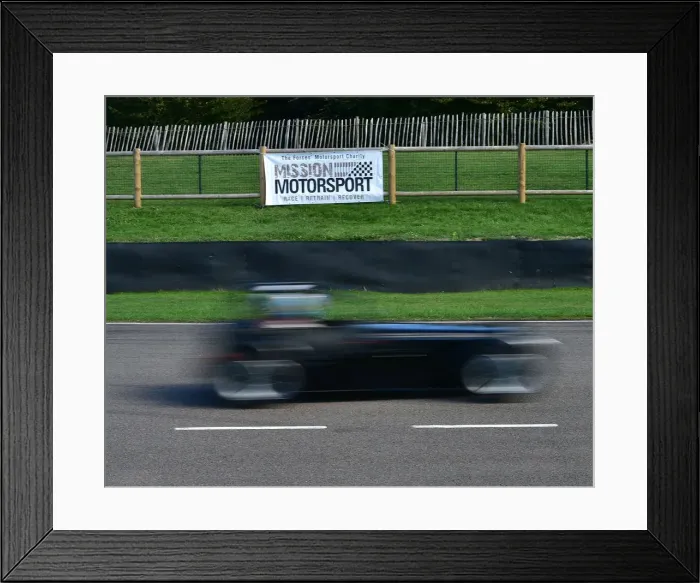 Framed Print : CM25 9852 Chris Hyman, Caterham 7 Framed Print : CM25 9852 Chris Hyman, Caterham 7