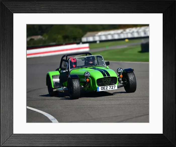 Framed Print : CM25 9568 Jon Barnes, Caterham 420R Framed Print : CM25 9568 Jon Barnes, Caterham 420R