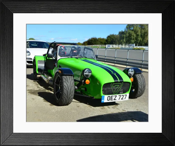 Framed Print : CJ7 4732 Jon Barnes, Caterham 420R Framed Print : CJ7 4732 Jon Barnes, Caterham 420R
