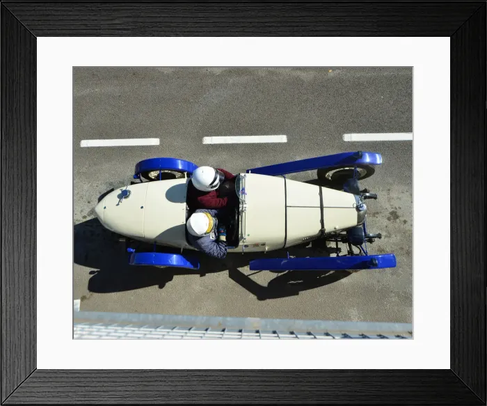 Framed Print : CJ7 4716 David Furnell, Riley Brooklands Framed Print : CJ7 4716 David Furnell, Riley Brooklands