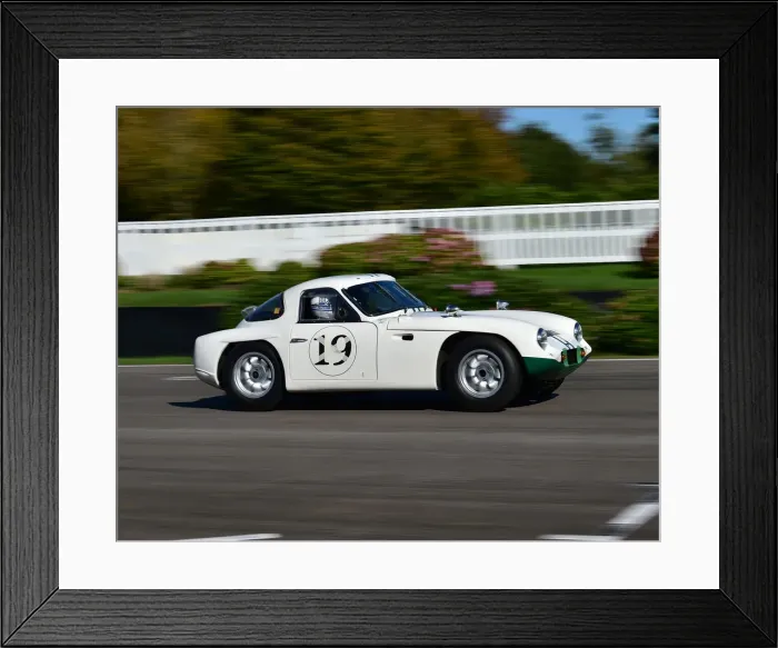 Framed Print : CM25 9952 Tim Layzell, TVR Grantura Lightweight Framed Print : CM25 9952 Tim Layzell, TVR Grantura Lightweight