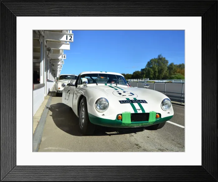 Framed Print : CJ7 4677 Tim Layzell, TVR Grantura Lightweight Framed Print : CJ7 4677 Tim Layzell, TVR Grantura Lightweight