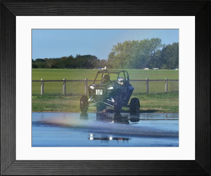 Framed Print : CM25 9300 Polaris ATV, chasing the rainbow Framed Print : CM25 9300 Polaris ATV, chasing the rainbow