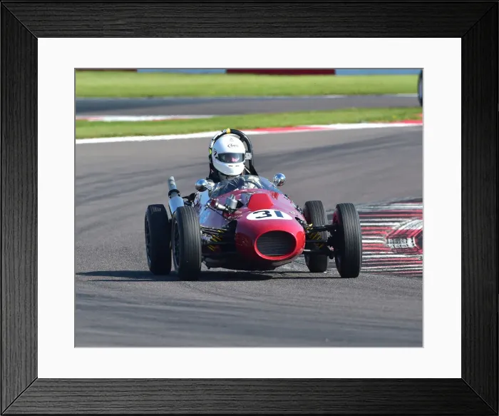 Framed Print : CM23 2790 Tony Olissoff, Elfin Mk1 Framed Print : CM23 2790 Tony Olissoff, Elfin Mk1