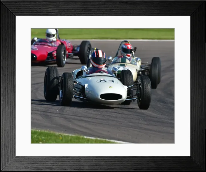Framed Print : CM23 2751 Jack Woodhouse, Lotus 20-22 Framed Print : CM23 2751 Jack Woodhouse, Lotus 20-22