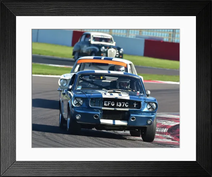 Framed Print : CM23 4048 Larry Tucker, Ford Mustang GT350R