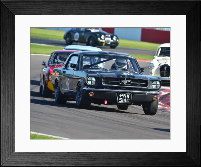 Framed Print : CM23 4035 Nigel Batchelor, Ford Mustang