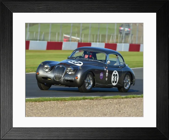 Framed Print : CM23 3260 Paul Kennelly, Jaguar XK150S