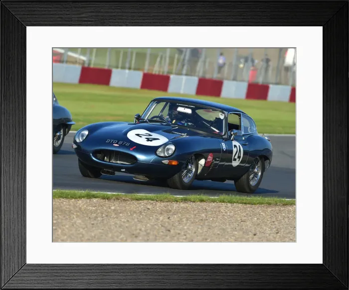 Framed Print : CM23 3252 Niall McFadden, Jaguar E-Type