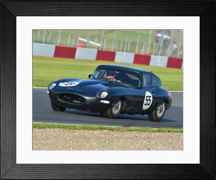 Framed Print : CM23 3249 Martin Melling, Jason Minshaw, Jaguar E-Type