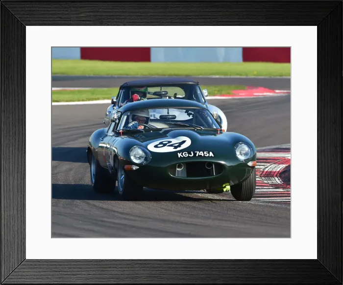 Framed Print : CM23 3226 Read Gomm, Jaguar E-Type