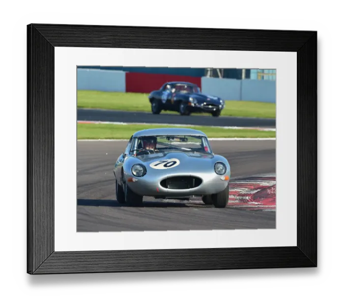 Framed Print : CM23 3206 Les Ely, Jaguar E-Type Framed Print : CM23 3206 Les Ely, Jaguar E-Type