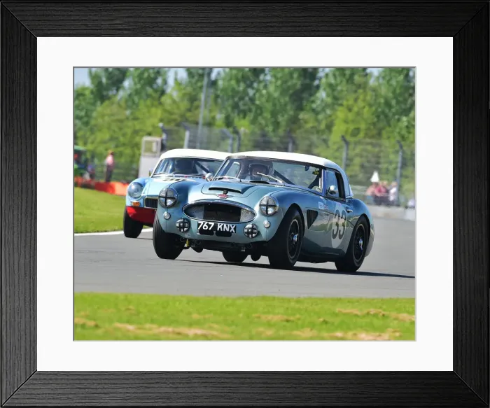 Framed Print : CM23 3625 Alex Bell, Julian Thomas, Austin Healey 3000 Framed Print : CM23 3625 Alex Bell, Julian Thomas, Austin Healey 3000