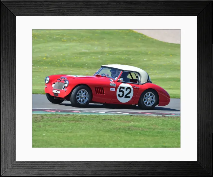 Framed Print : CM23 3583 Jeremy Welch, Martyn Corfield, Austin Healey 3000 Framed Print : CM23 3583 Jeremy Welch, Martyn Corfield, Austin Healey 3000