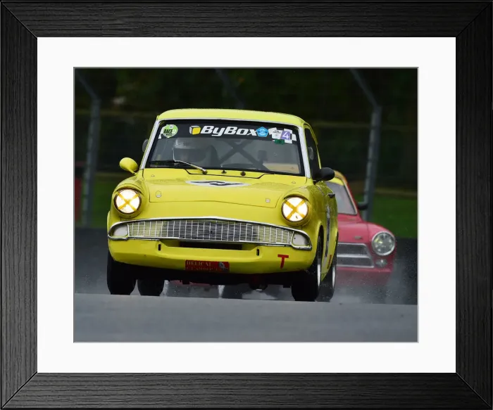 Framed Print : CM25 8395 Bob Bullen, Ford Anglia 105E Framed Print : CM25 8395 Bob Bullen, Ford Anglia 105E