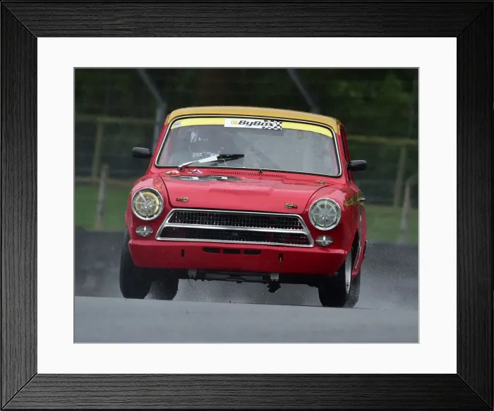 Framed Print : CM25 8396 Mike Gardiner, Ford Lotus Cortina Framed Print : CM25 8396 Mike Gardiner, Ford Lotus Cortina