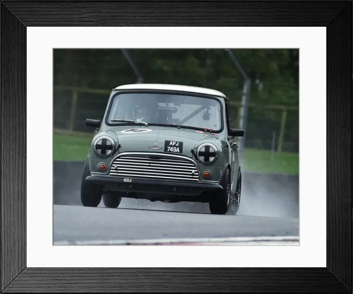Framed Print : CM25 8398 Nicholas Paddy, Austin Mini Cooper S